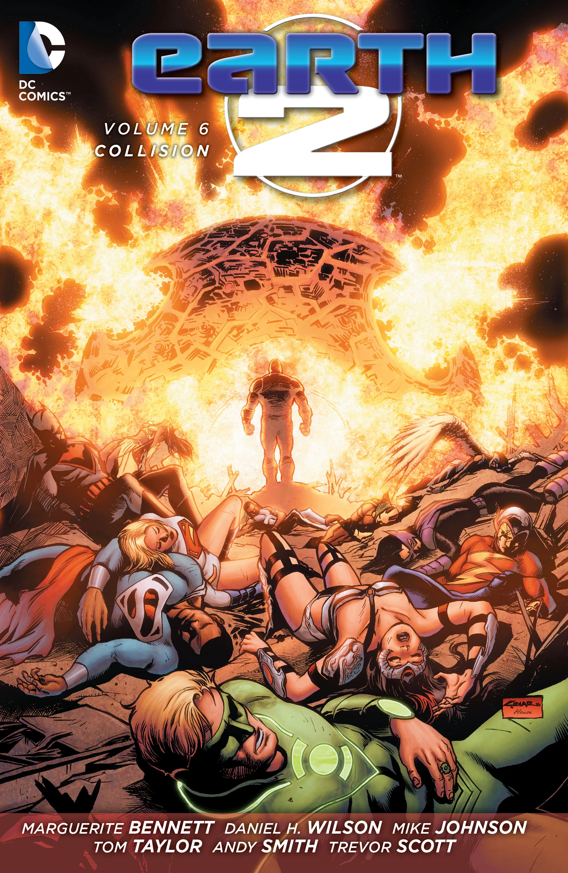 Earth 2 Vol. 6: Collision (DC, 2015) cover